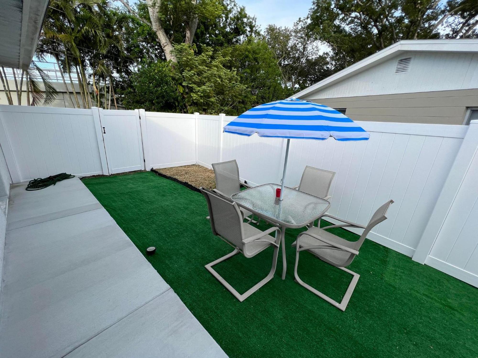 Cozy Private Studio W/Own Yard - 3Mi From Beach Seminole Eksteriør billede